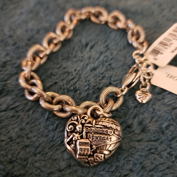 NWT BRIGHTON Las Vegas Heart Bracelet *Retired - Picture 4 of 4